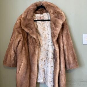 Hudson’s Bay Vintage Fur Coat Medium